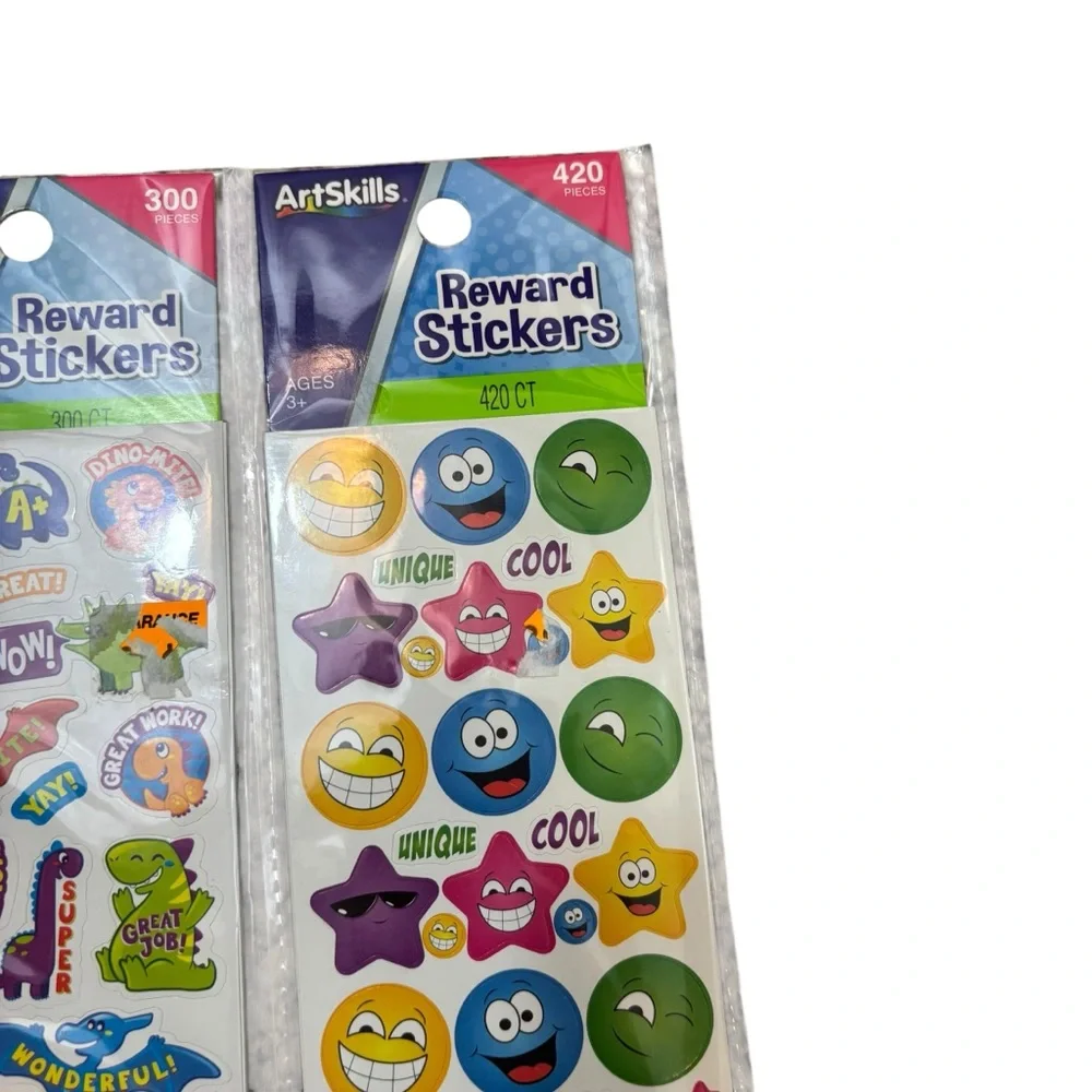 Lot of 7 Packs‎ of Brand new Stickers